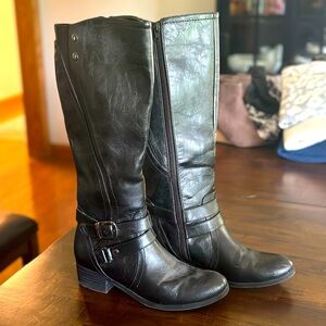 Black Riding Boots, Size 7